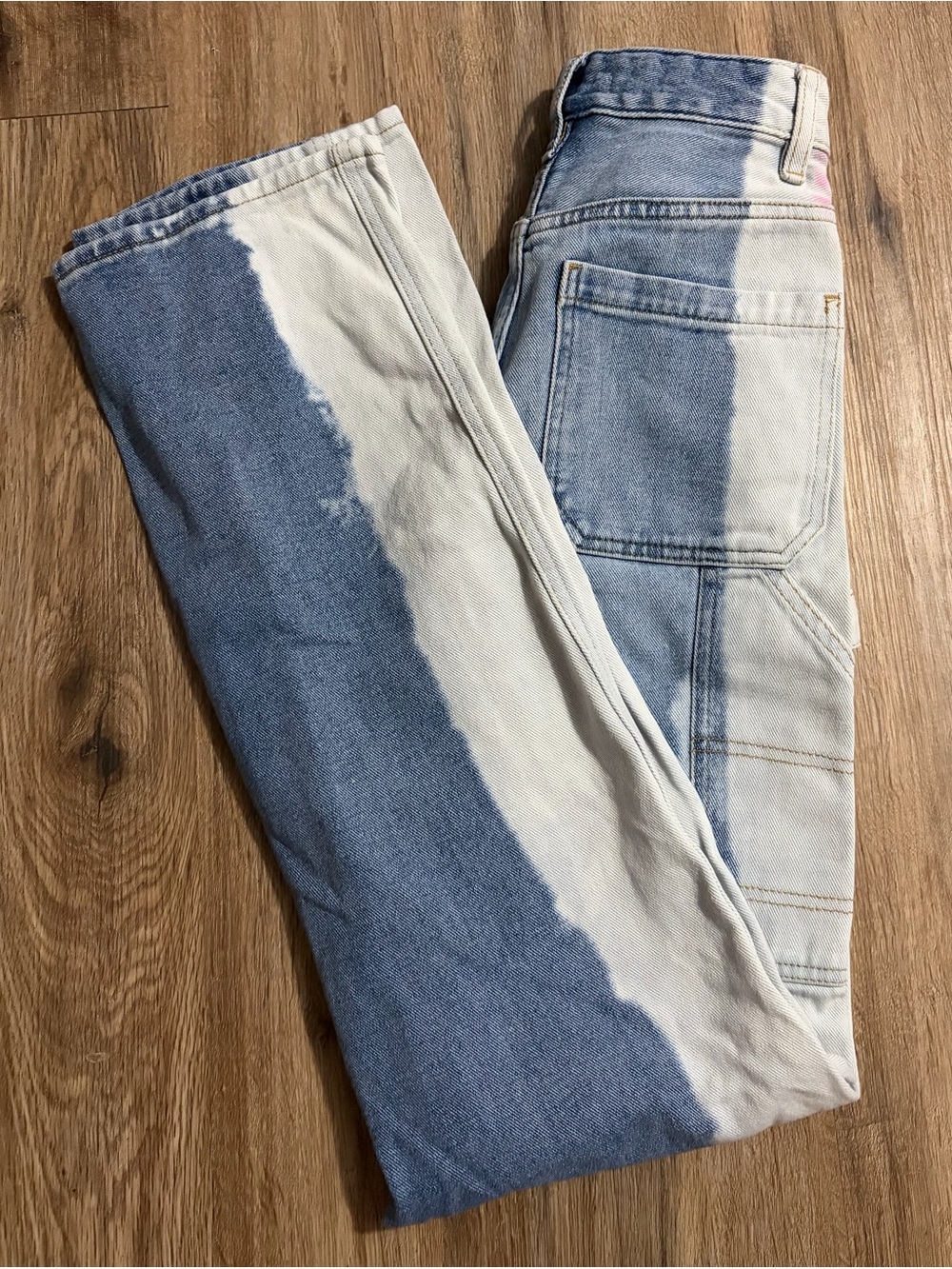 Pacsun - Two-Tone Blue and White Carpenter Jeans - Size 23